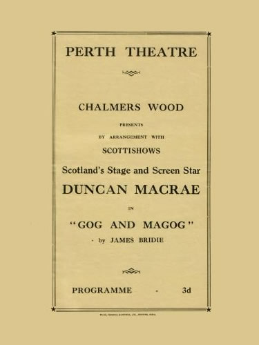 Poster for Gog & Magog 1954