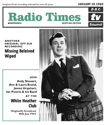 White Heather Club - 10th January 1963 Edition