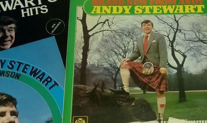 Selection of Andy Stewart Records