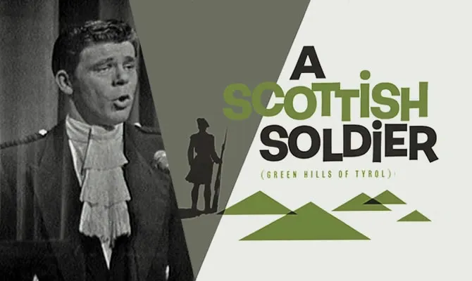 A Scottish Soldier Top Rank Advertising Poster